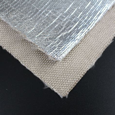 fiberglass fabric coated with aluminum foil|Aluminized Fiberglass Cloths .